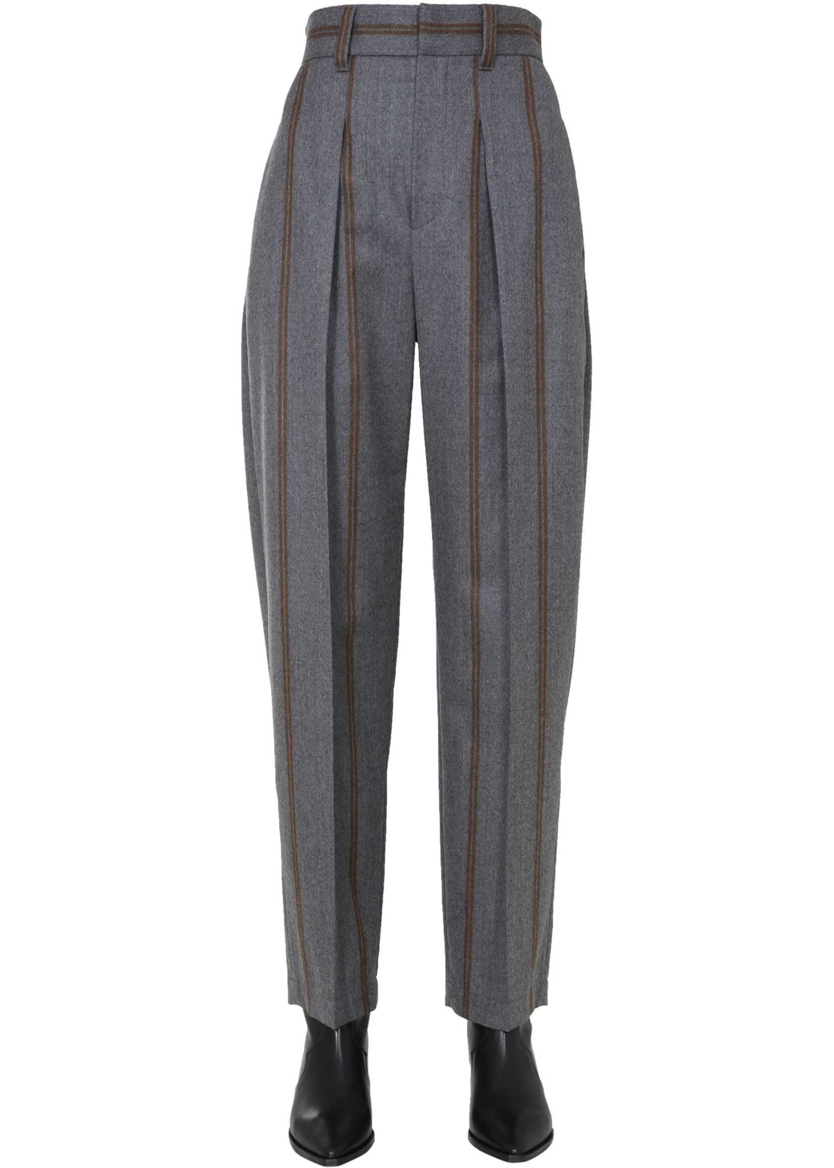 Pinstripe Trousers