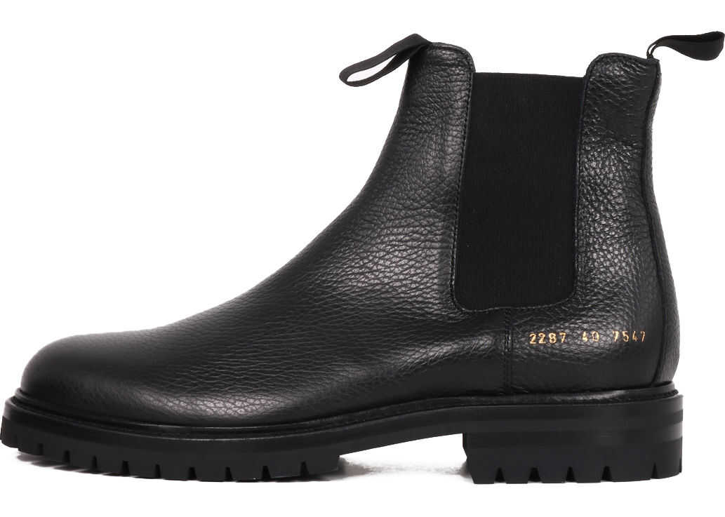 Common Projects Chelsea Boots Black