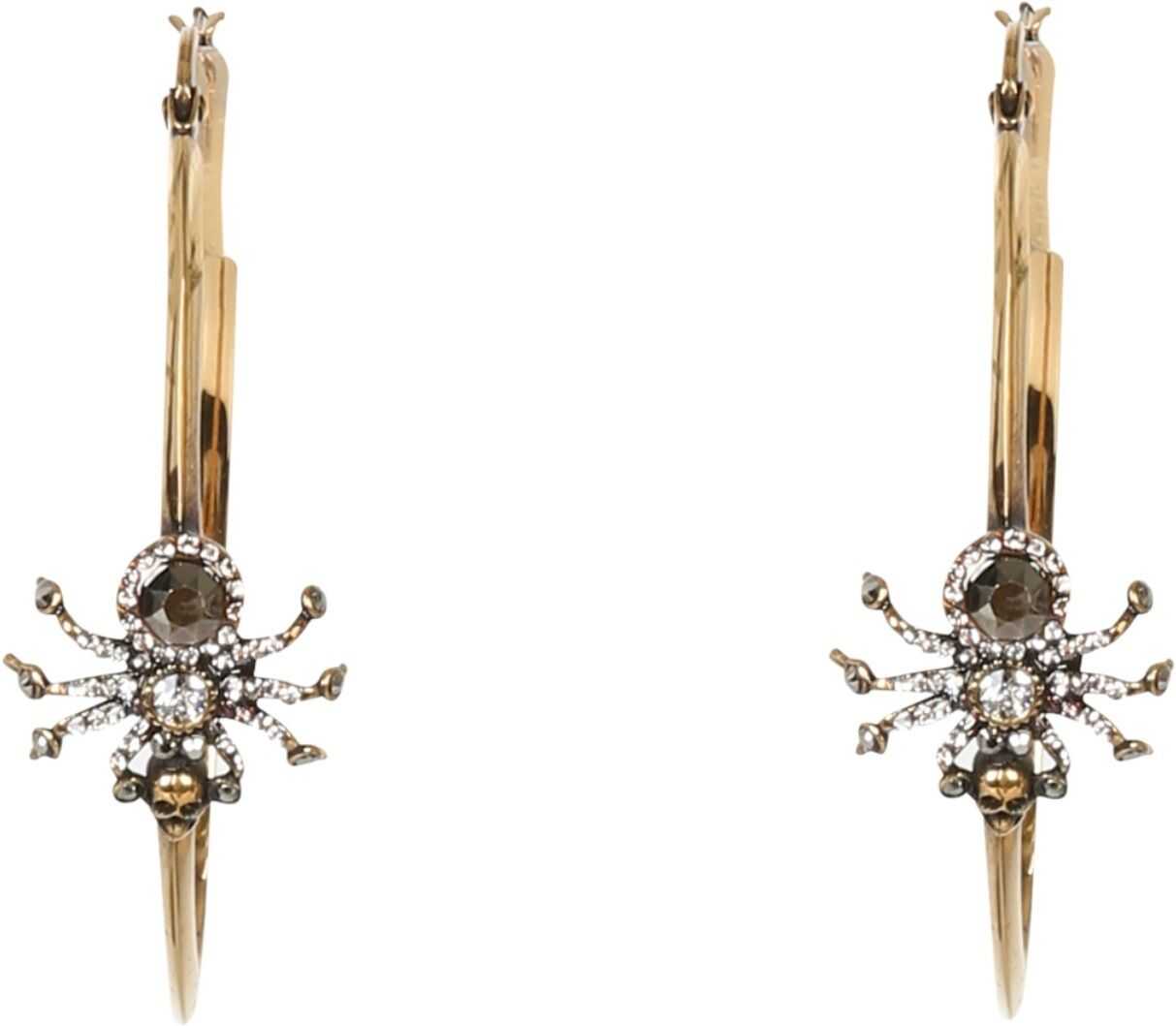 Alexander McQueen Spider Earrings GOLD