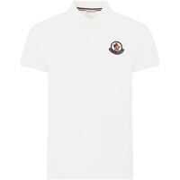 Tricouri Polo Moncler Patch Logo Piqué Polo