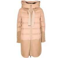 Geci de iarna Medium Camel-Colored Down Jacket Femei