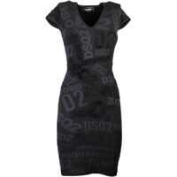 Rochii scurte Graffiti Dress In Black Femei