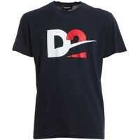 Tricouri Logo Print Cotton Jersey T-Shirt Barbati