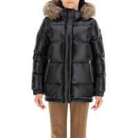 Geci de iarna Woolrich Aliquippa Down Jacket With Murmasky Fur