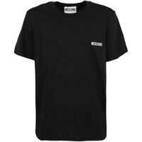 Tricouri Moschino Branded Patch Pocket T-Shirt In Black
