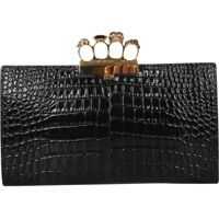 Genti mini Skull Four-Ring Flat Pouch Femei