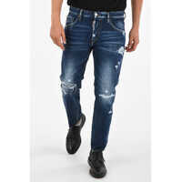 Blugi slim fit 17cm Stretch Denim RUN DAN Jeans Barbati