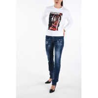 Blugi drepti Distressed TIGHT Jeans Femei
