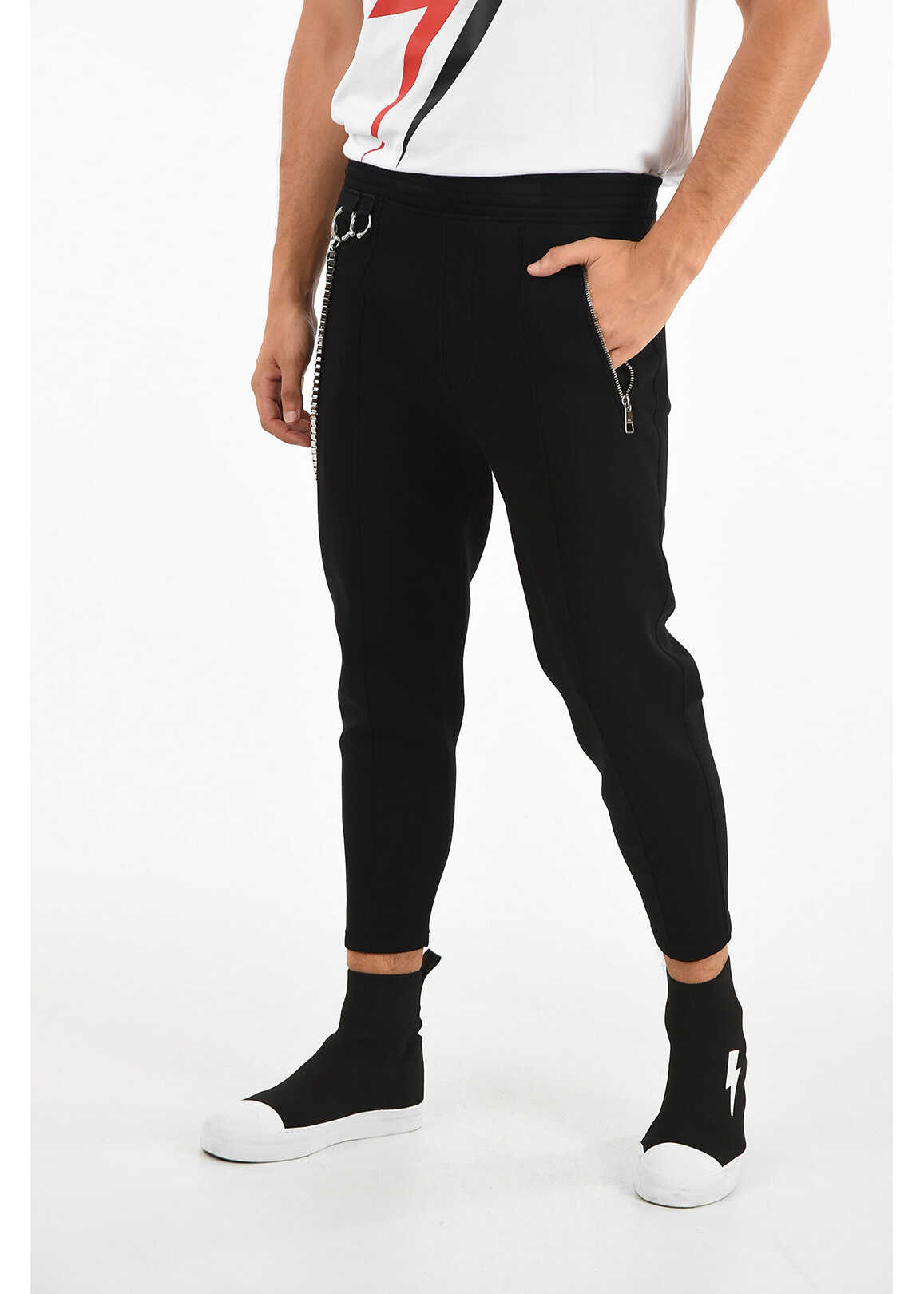 Jogger PIERCED with Chain