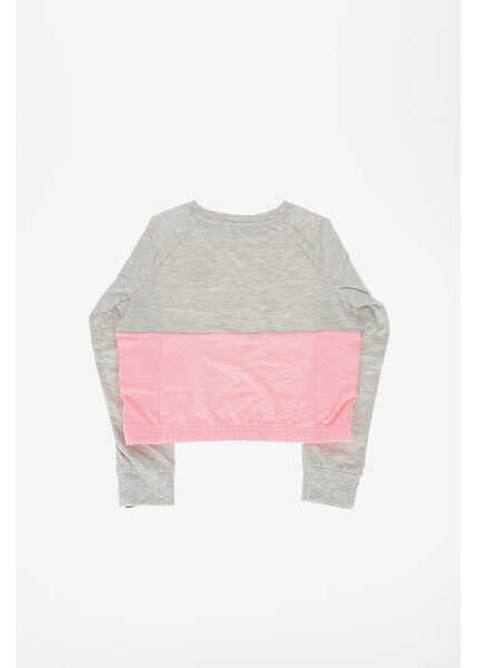 Tricouri Converse Long Sleeve T-Shirt Multicolor Baieti (BM 7890661) 3