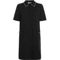 Rochii scurte Embellished Dress In Black Femei