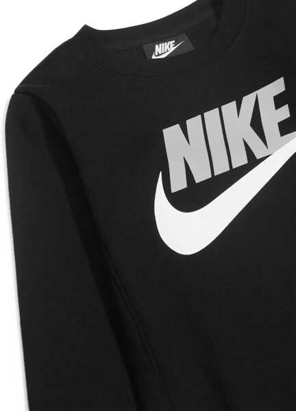 Bluze de trening Nike Printed Crewneck Sweatshirt Black Baieti (BM 7892539) 3
