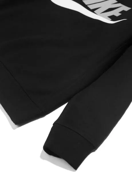 Bluze de trening Nike Printed Crewneck Sweatshirt Black Baieti (BM 7892539) 4