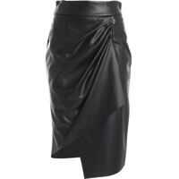 Fuste pana la genunchi Logo Charm Skirt In Black Femei
