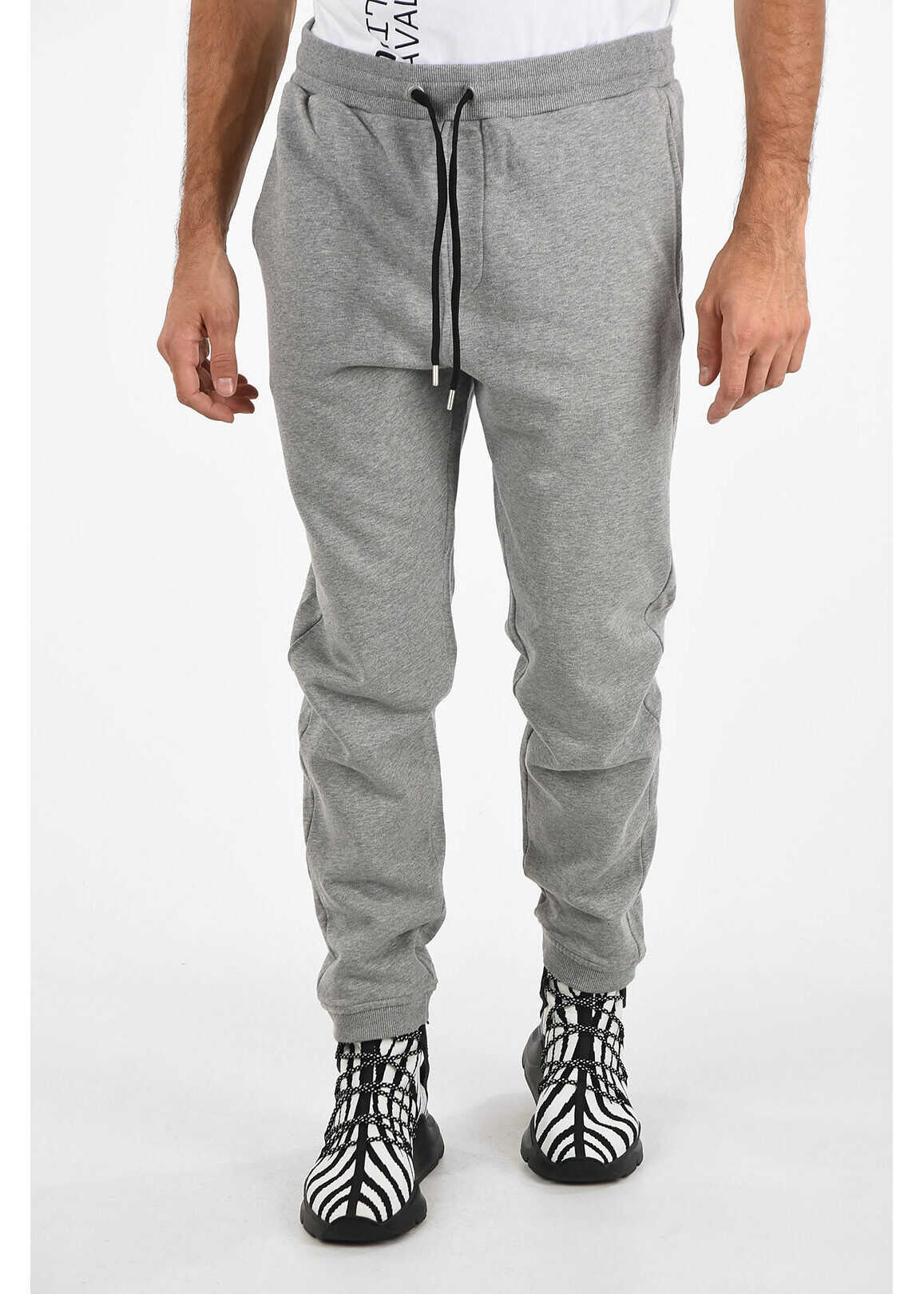 Just Cavalli Drawstring Jogger Pants GRAY