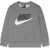 Nike Printed Crewneck Sweatshirt Gray