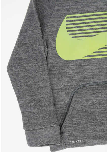 Hanorace Nike Hooded Printed Sweatshirt Gray Baieti (BM 7895383) 2