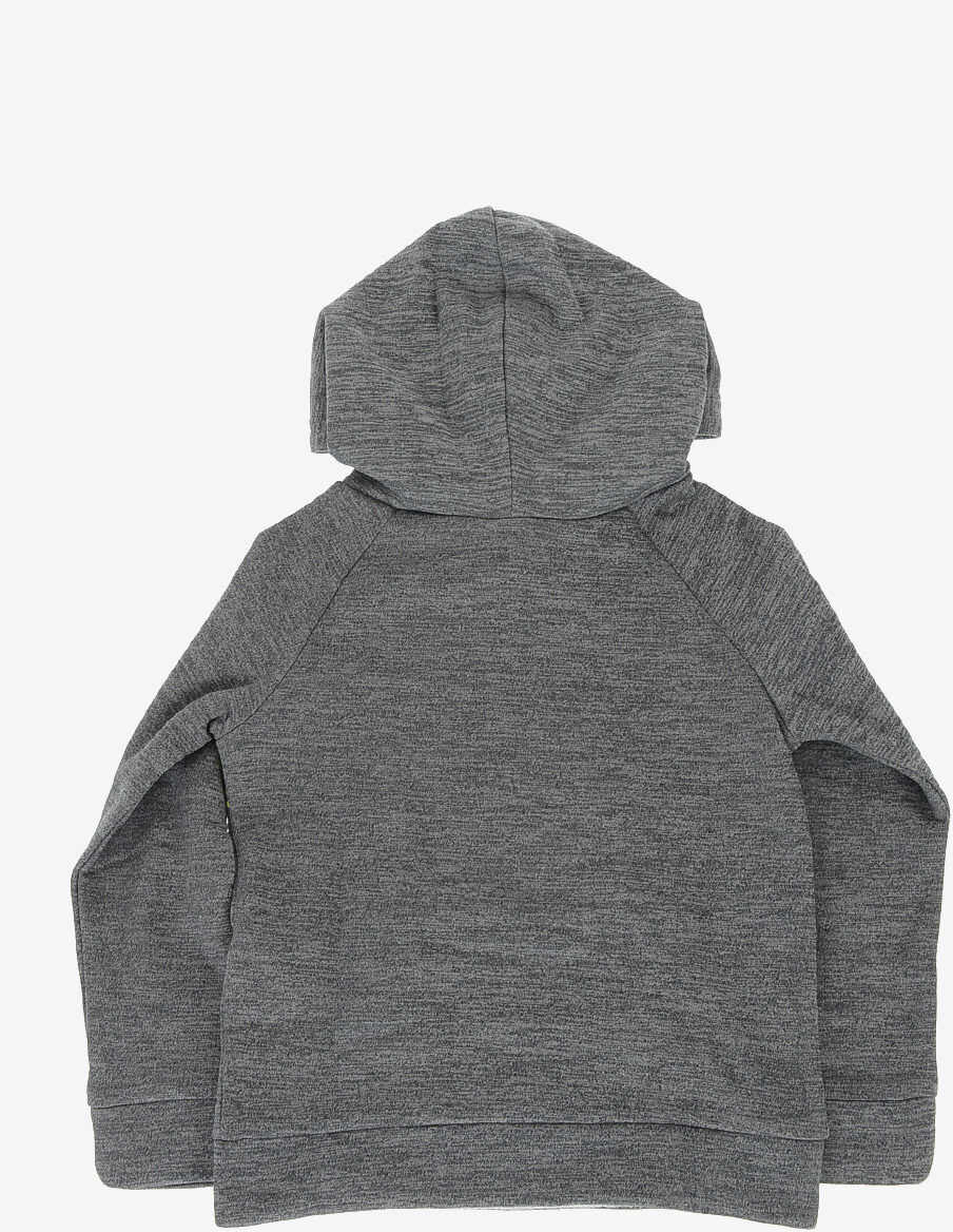 Hanorace Nike Hooded Printed Sweatshirt Gray Baieti (BM 7895383) 3
