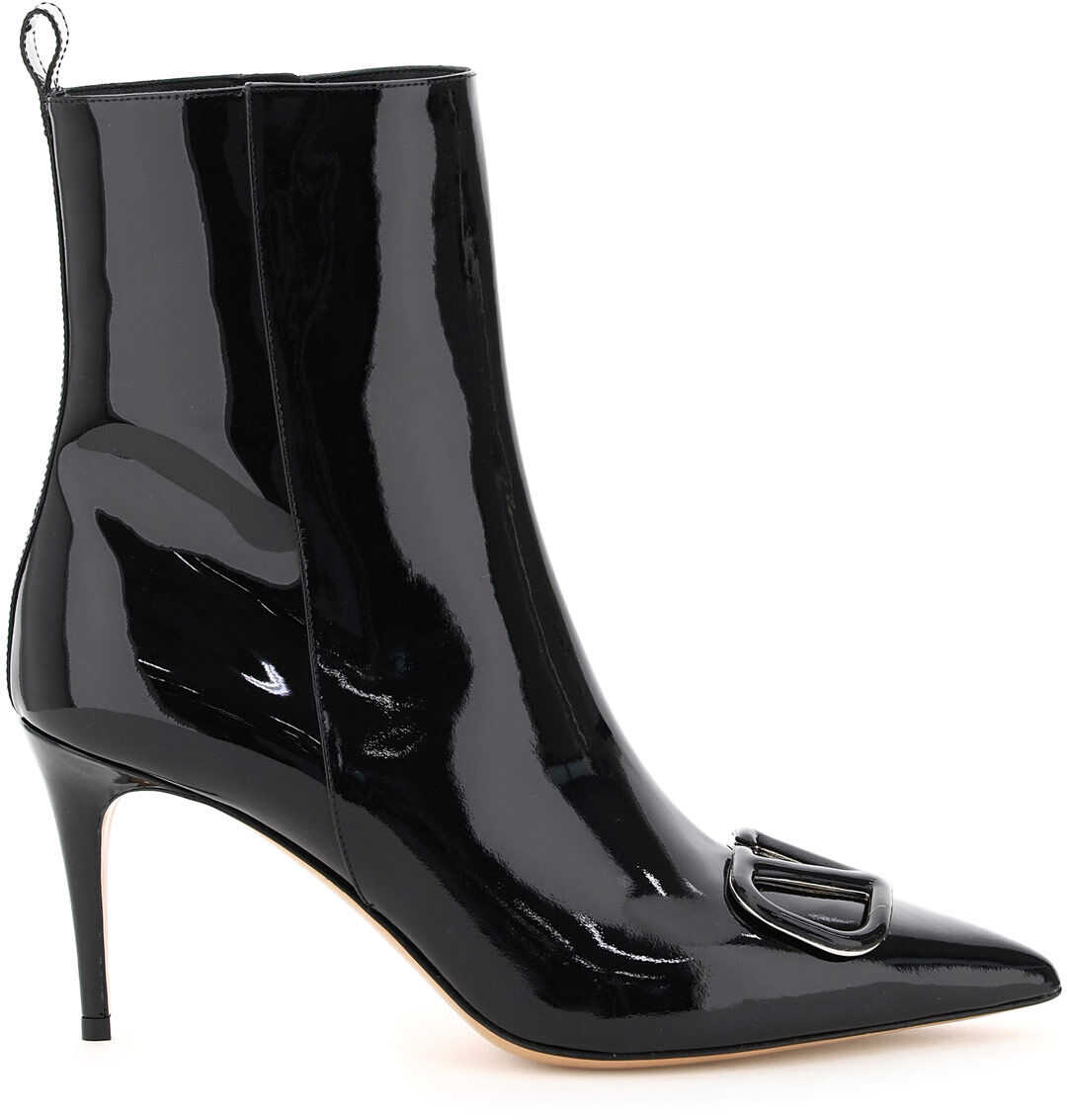 Vlogo Patent Ankle Boots