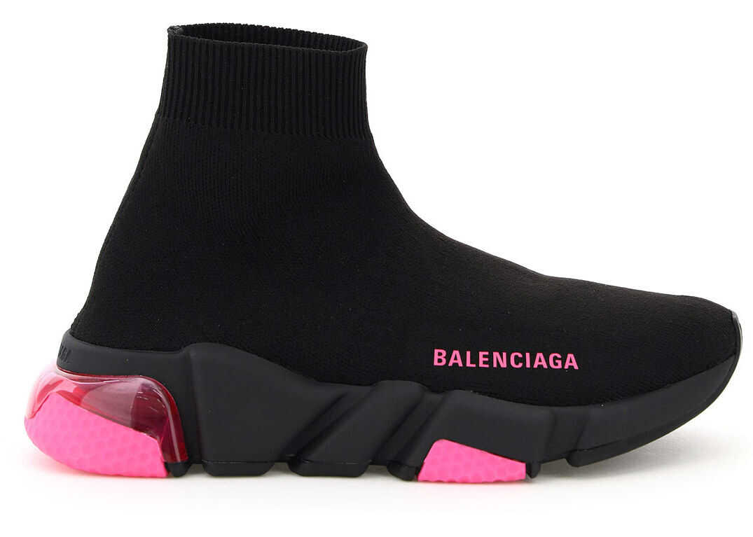 Balenciaga Speed Stretch Knit Sneakers BLAC N PIN N ROSE BL