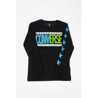 Tricouri Converse Long Sleeve Printed T-Shirt