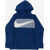 Nike Hooded Printed Sweatshirt Blue