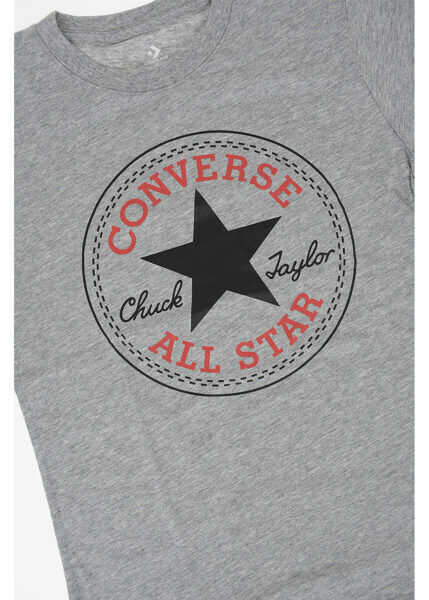 Tricouri Converse Printed T-Shirt Gray Baieti (BM 7897942) 2