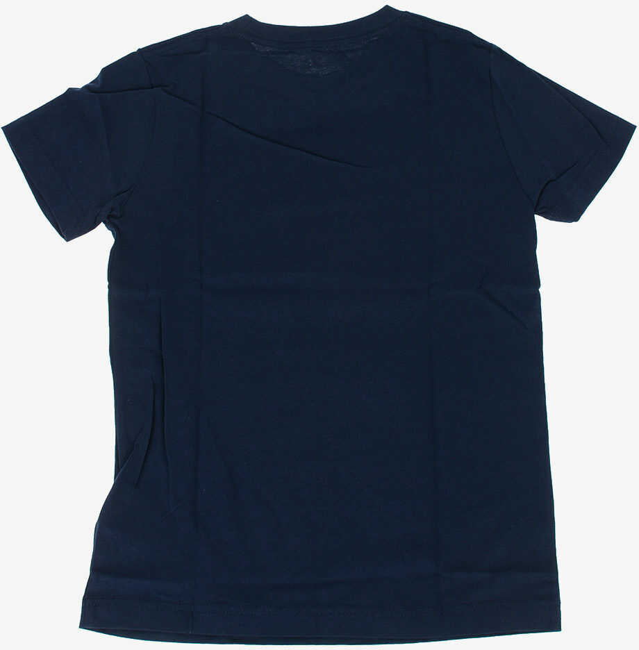 Tricouri Converse Printed T-Shirt Blue Baieti (BM 7897957) 3