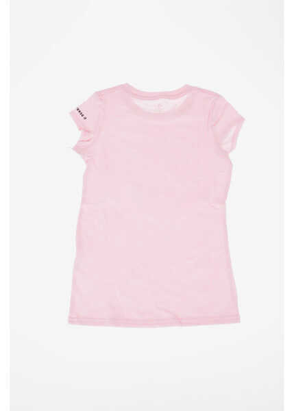 Tricouri Converse Sequined T-Shirt Pink Baieti (BM 7897993) 3