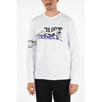 Bluze Long Sleeve T-shirt with Print Barbati