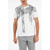 Tricouri Print Crew-Neck T-Shirt Barbati
