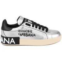 Sneakers Portofino Sneakers In Silver Color Femei