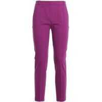 Pantaloni casual Pinko Bello 88 Viscose Blend Trousers In Purple