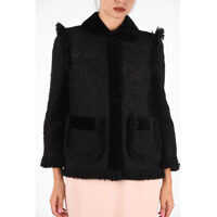 Paltoane Embroidered Short Coat Femei