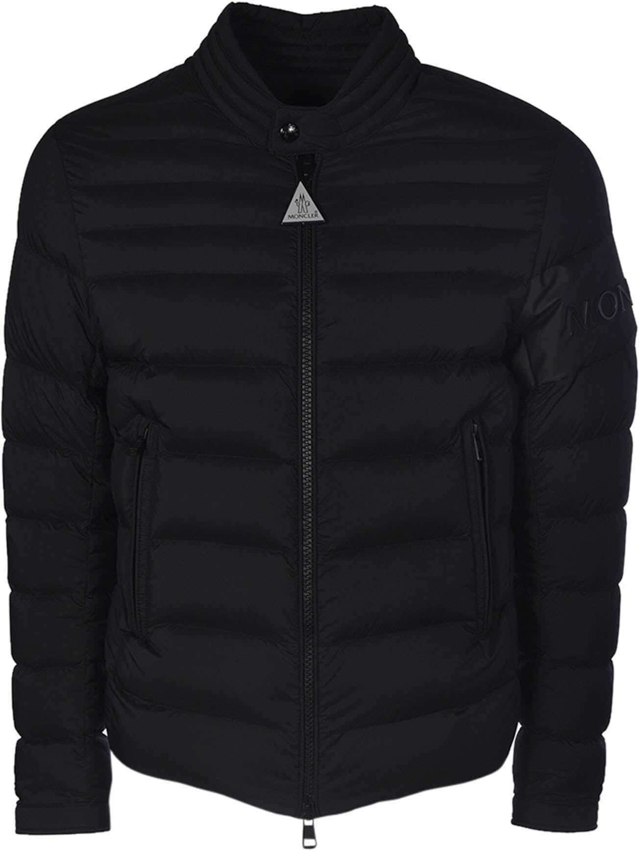 Moncler Arree Down Jacket In Black Black