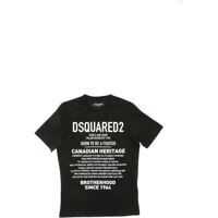Tricouri Maxi White Logo Print T-Shirt In Black Baieti
