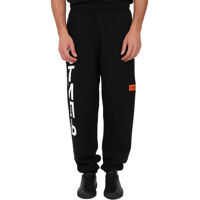 Pantaloni Cotton Sweatpants Blsck Barbati