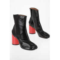Botine MM22 8cm Leather TABI HOLOGRAM Ankle Boot Femei