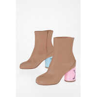 Botine MM22 8cm Leather TABI HOLOGRAM Ankle Boot Femei