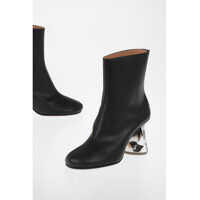 Botine MM22 8cm Leather Ankle Boot Femei