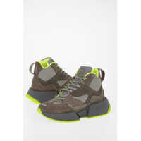 Sneakers MM6 Fabric and Leather Sneakers Femei