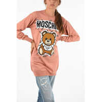 Pulovere Couture! Crew-Neck Maxi Sweater Femei