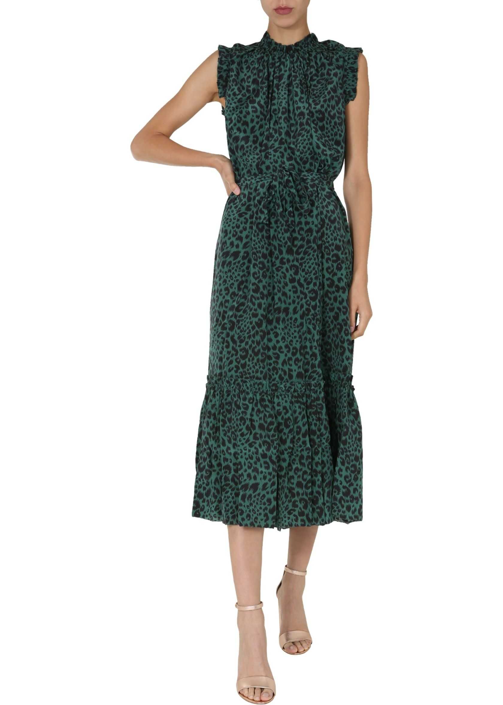 ZIMMERMANN Printed Dress GREEN