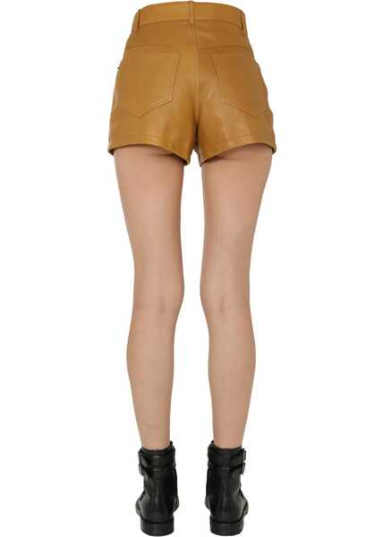 Pantaloni scurti Saint Laurent High Waist Shorts MULTICOLOUR Femei (BM 7910482) 4