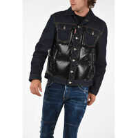 Geci de blugi Denim Down Padded Jacket Barbati