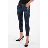 Blugi skinny Printed JENNIFER CROPPED Jeans Femei