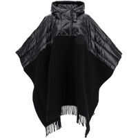 Poncho Moncler Basic Hooded Bi-Material Cape