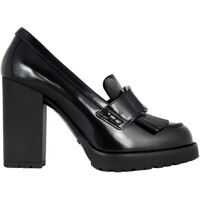 Pantofi cu toc Loafer Style Pumps In Black Femei