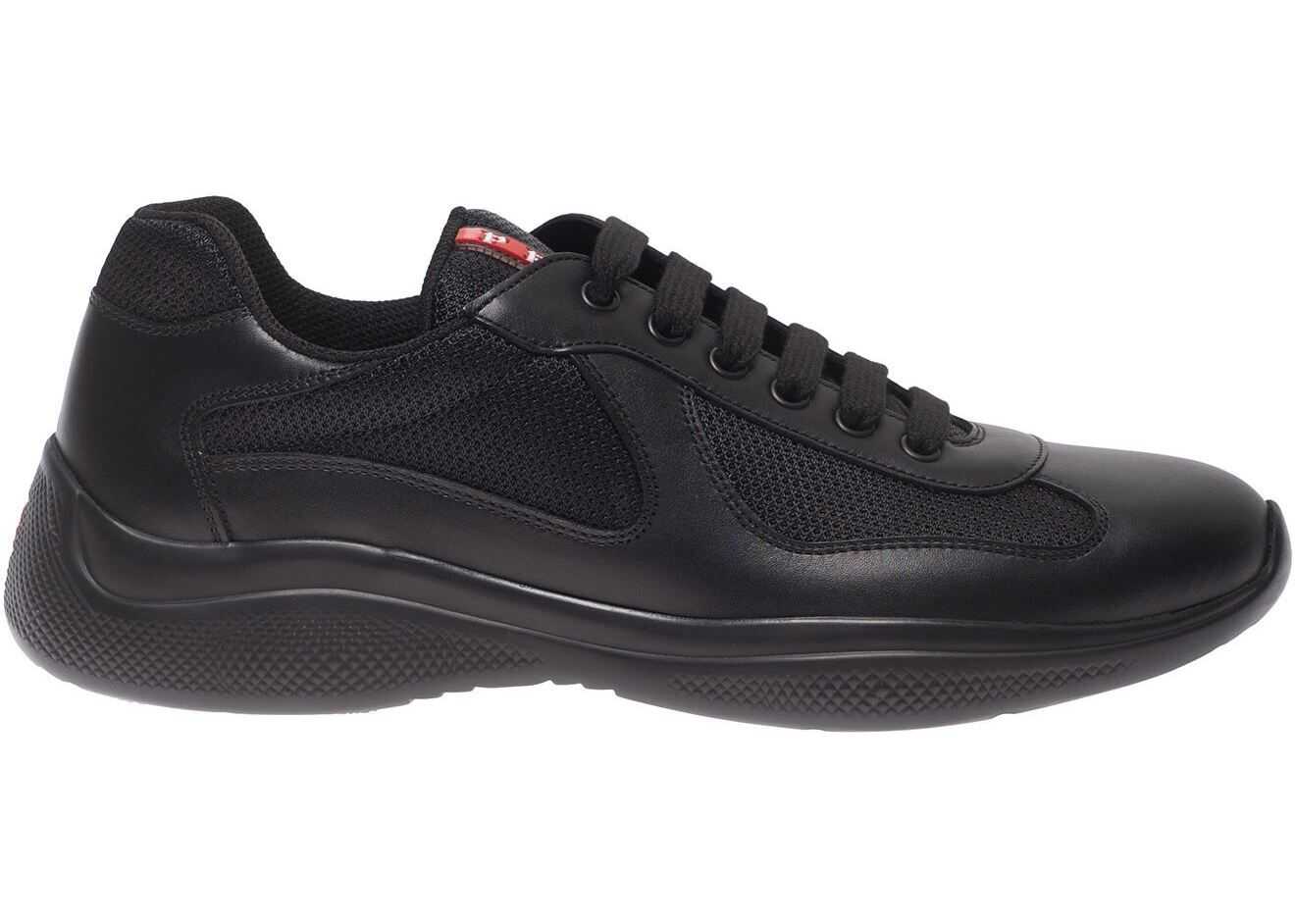 Prada Sport America\'s Cup Sneakers In Black 4E3400 6GW F0002 Black
