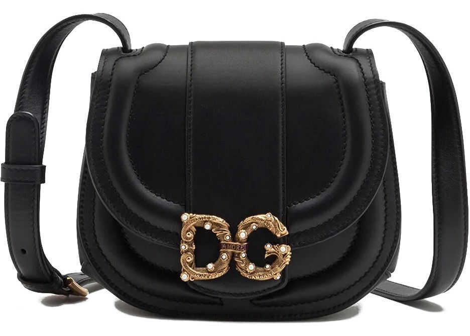 Dolce & Gabbana Dg Amore Mini Bag Black